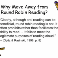 Different Ways to Read: Stop Round-Robin and Popcorn Reading
