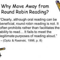 Different Ways to Read: Stop Round-Robin and Popcorn Reading