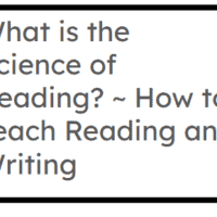 What is the Science of Reading?